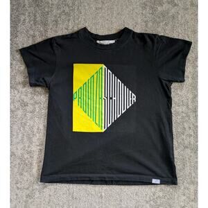 Proenza Schouler T-Shirt Black Short Sleeve Shirt - Women's Medium, Made In USA